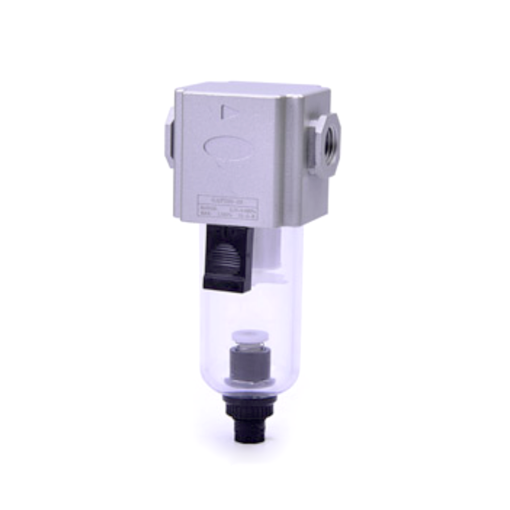 GTF20008T AIRTACSMALL PARTICUALTE FILTER GTF200 SERIES 1/4" NPT 40 MIC MNT BRK